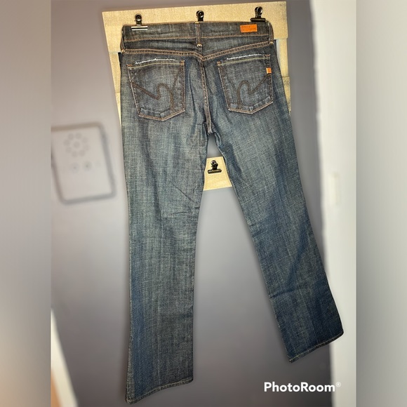 Vintage Citizen of Humanity Low Rise Boot Cut Jeans size 28 (rare) - Picture 1 of 10